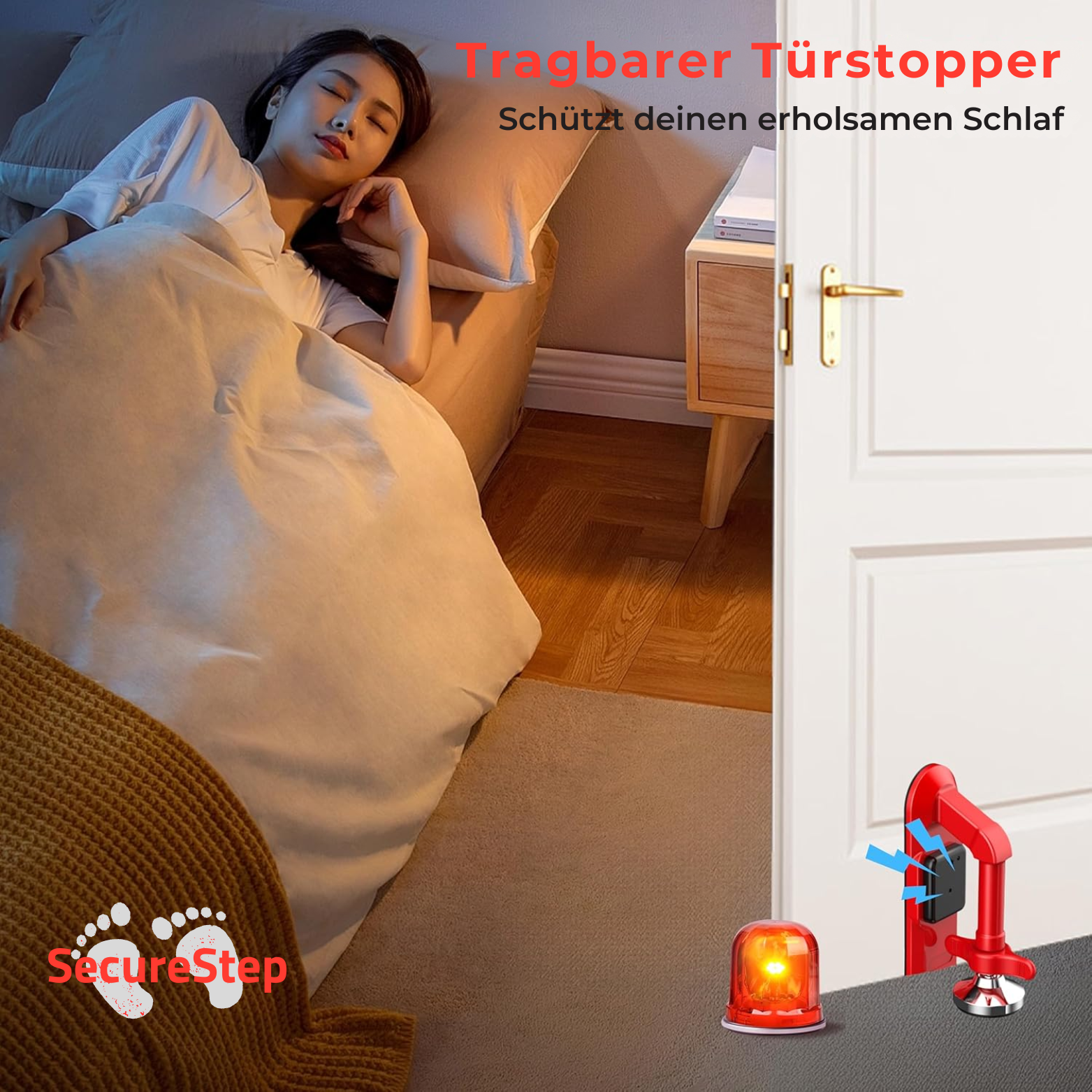 SecureStep™ Türstopper mit Alarm