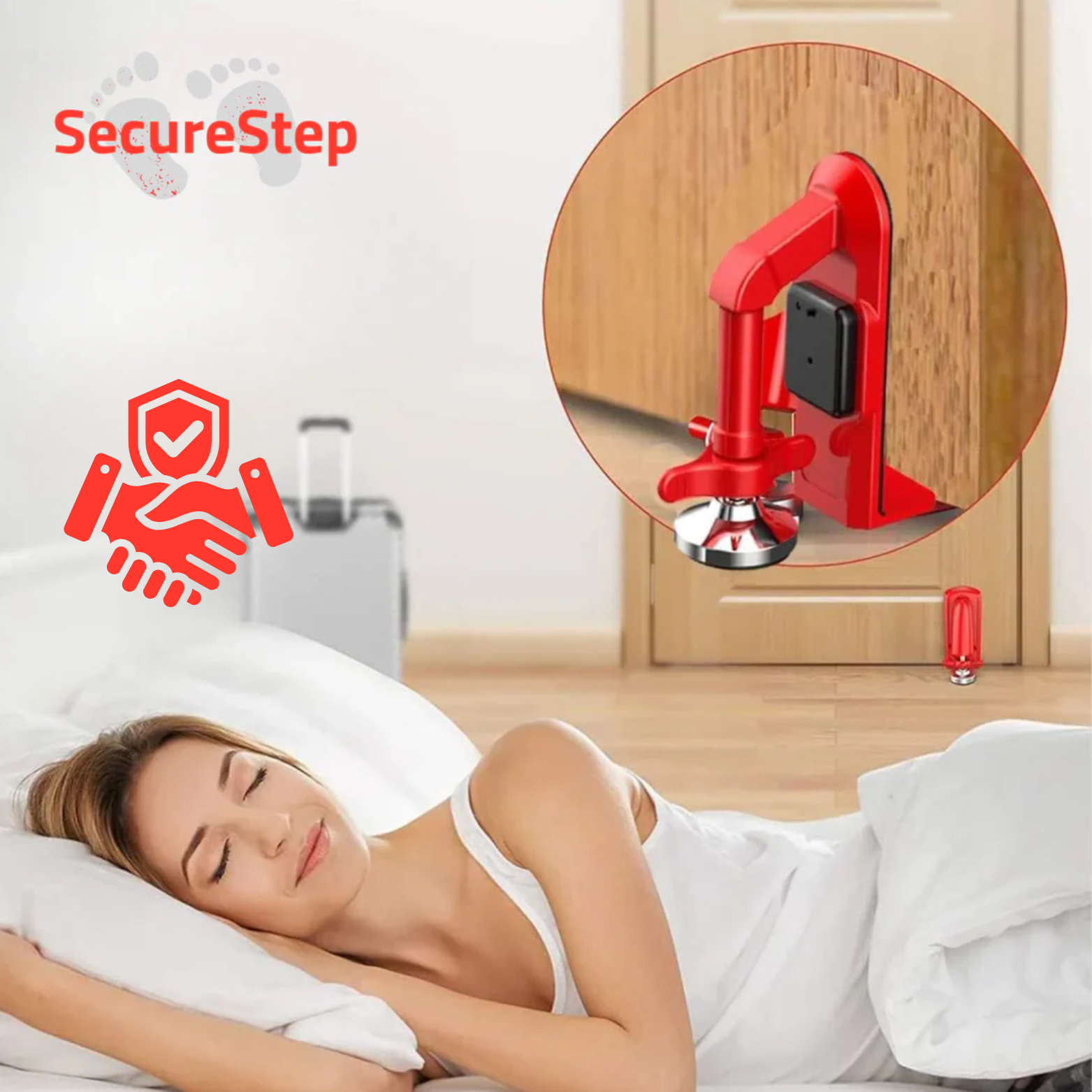 SecureStep™ Türstopper mit Alarm